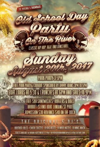 Original 5 Old School Day Party On The River @ Harriet Island | Saint Paul | Minnesota | United States