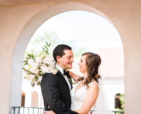 Cohen House Wedding Bride and Groom