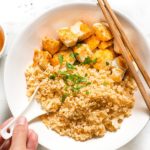 Bang Bang Chicken and Cauliflower Rice
