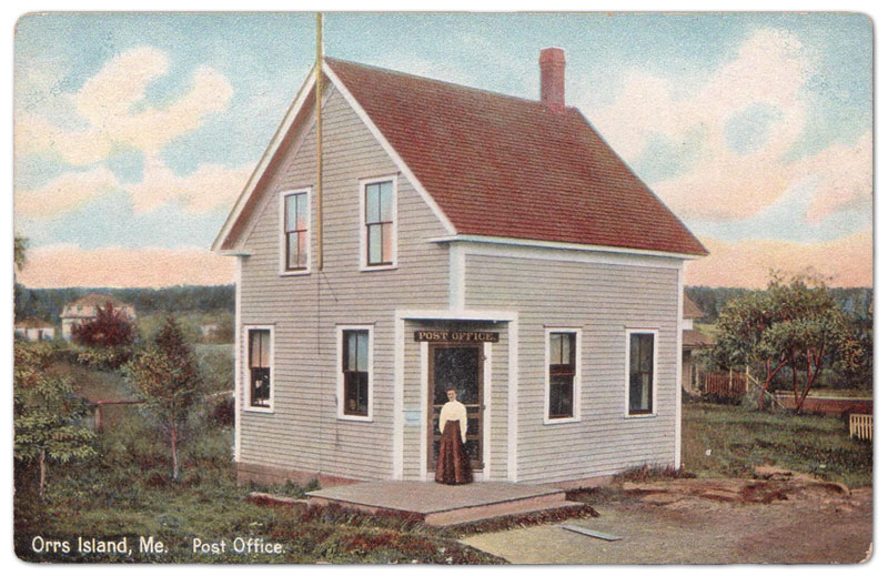 United States of America Orrs Island Post Office, Maine (1906