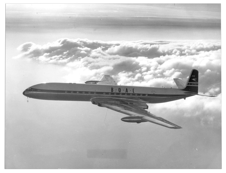 BOAC DH.106 Comet 4 他1機 7limited BOAC: First Flight D.H. 106 International Comet 4 (1958