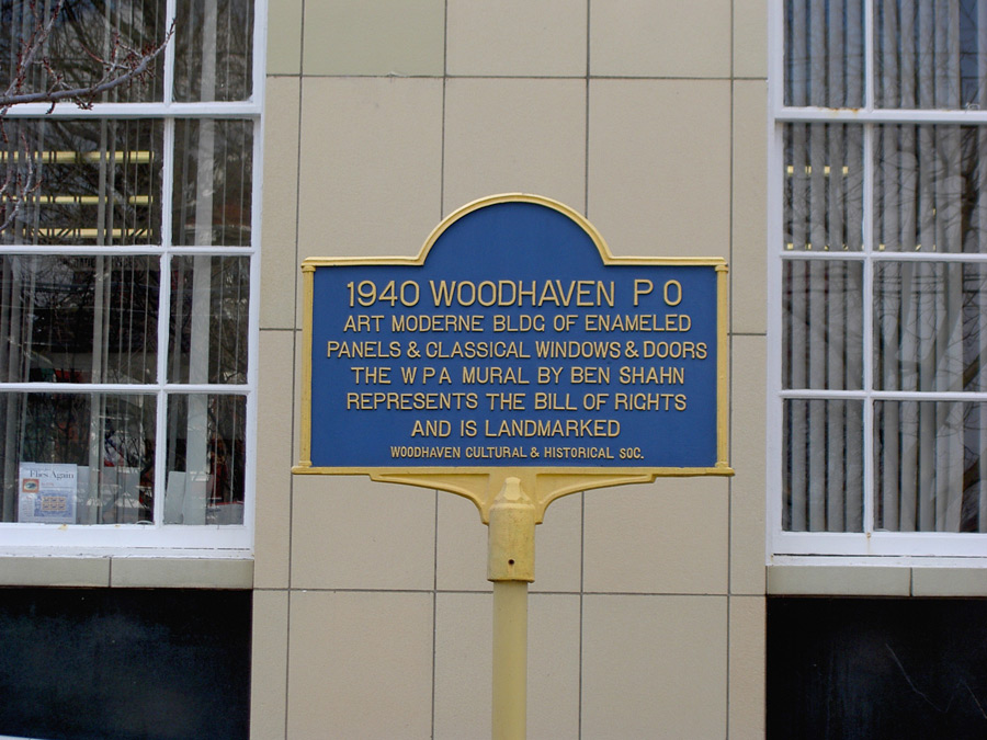 Woodhaven Post Office, Jamaica, New York 11421 (2014) Philatelic Database