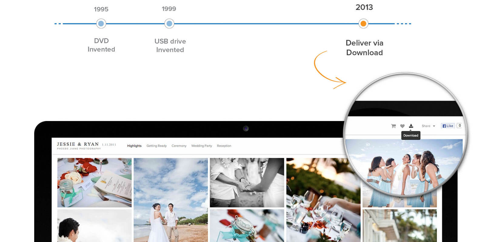 Deliver with Download