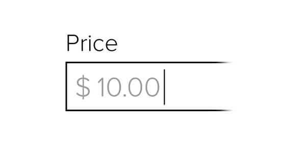 Set your price