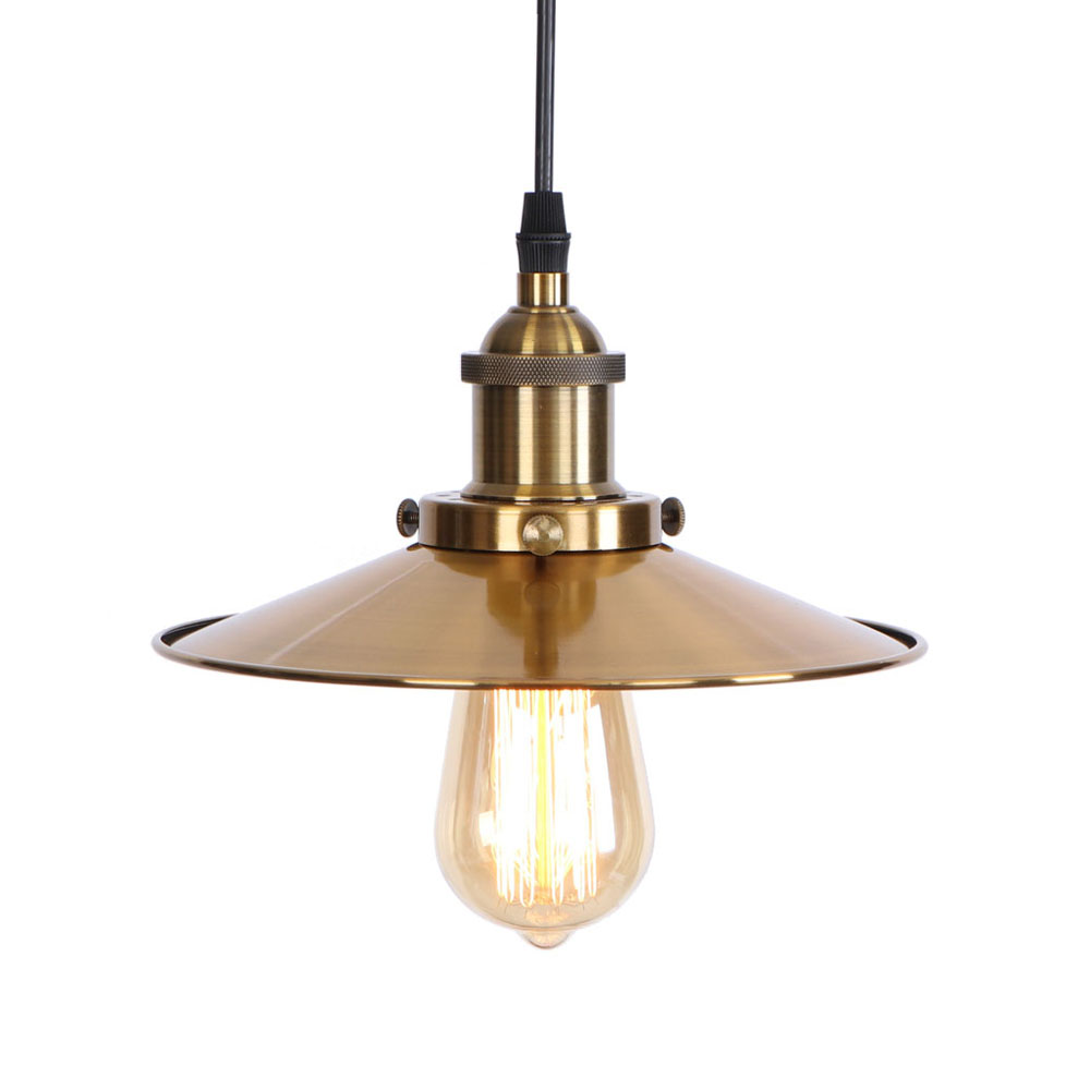 Vintage Ceiling Pendant Lights Retro E27 Suspended Lamp Shade 60w