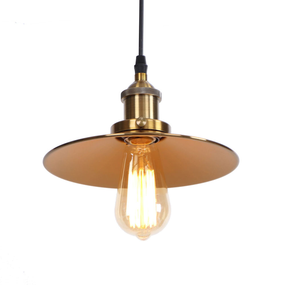 Vintage Ceiling Pendant Lights Retro E27 Suspended Lamp Shade 60w