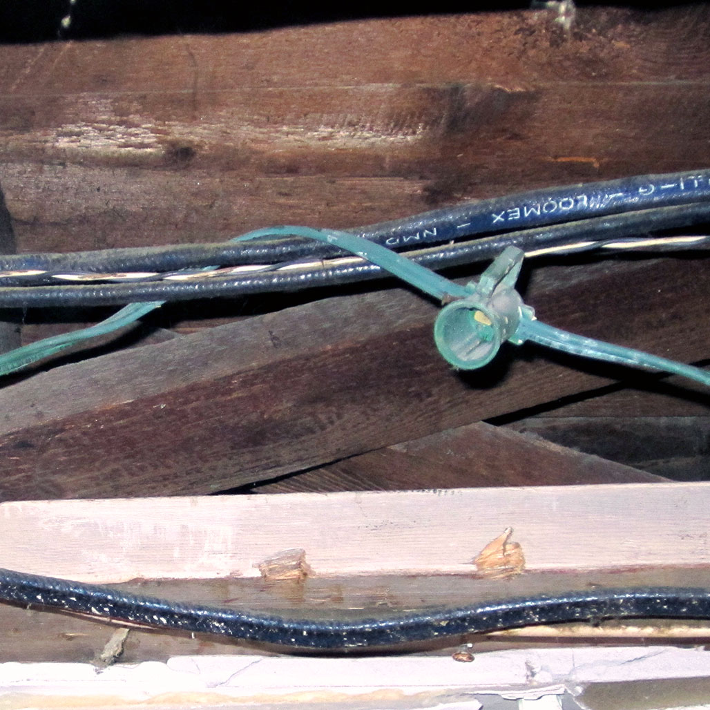 Rewiring an old house Row House Reno