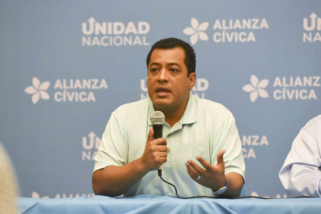 Coalición Nacional, Félix Maradiaga, Nicaragua