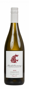 bottle of WSU Blended Learning Clone 95 chardonnay