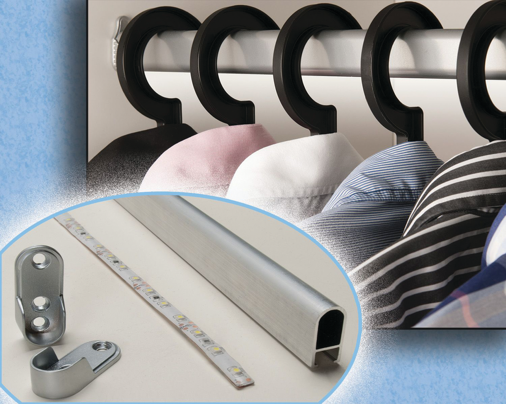 LED Closet Rod Kit | For Residential Pros