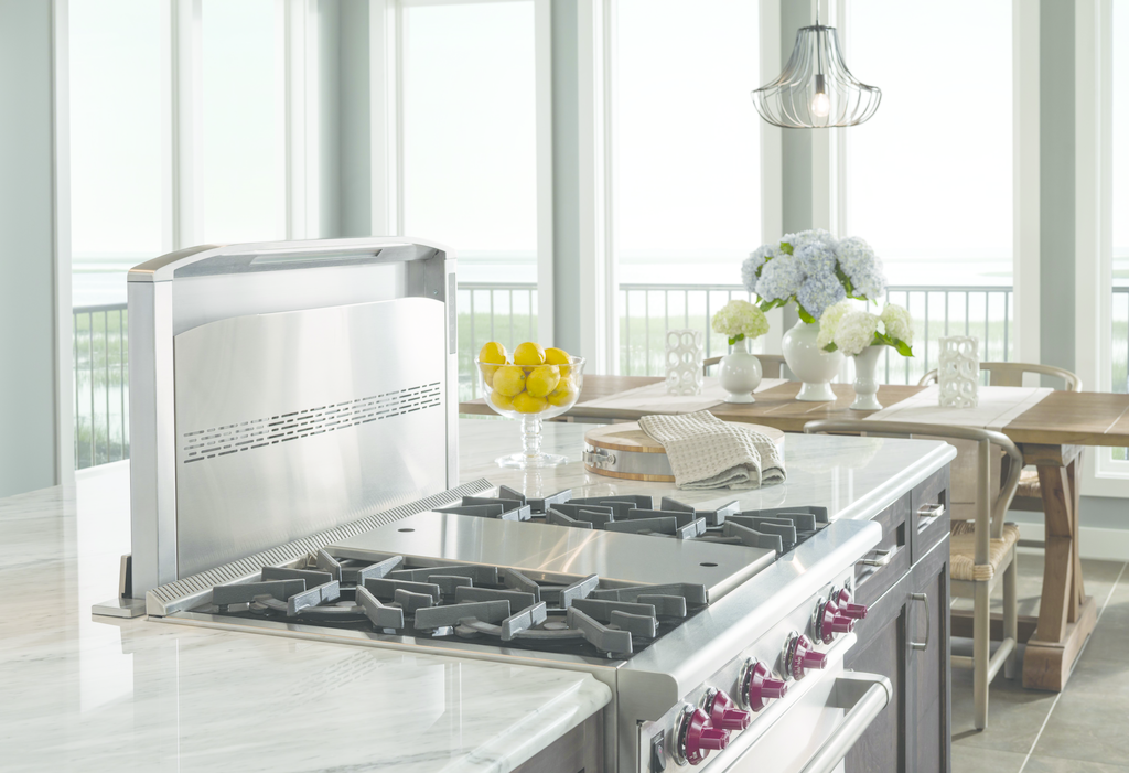 Downdraft with nine ducting options For Residential Pros