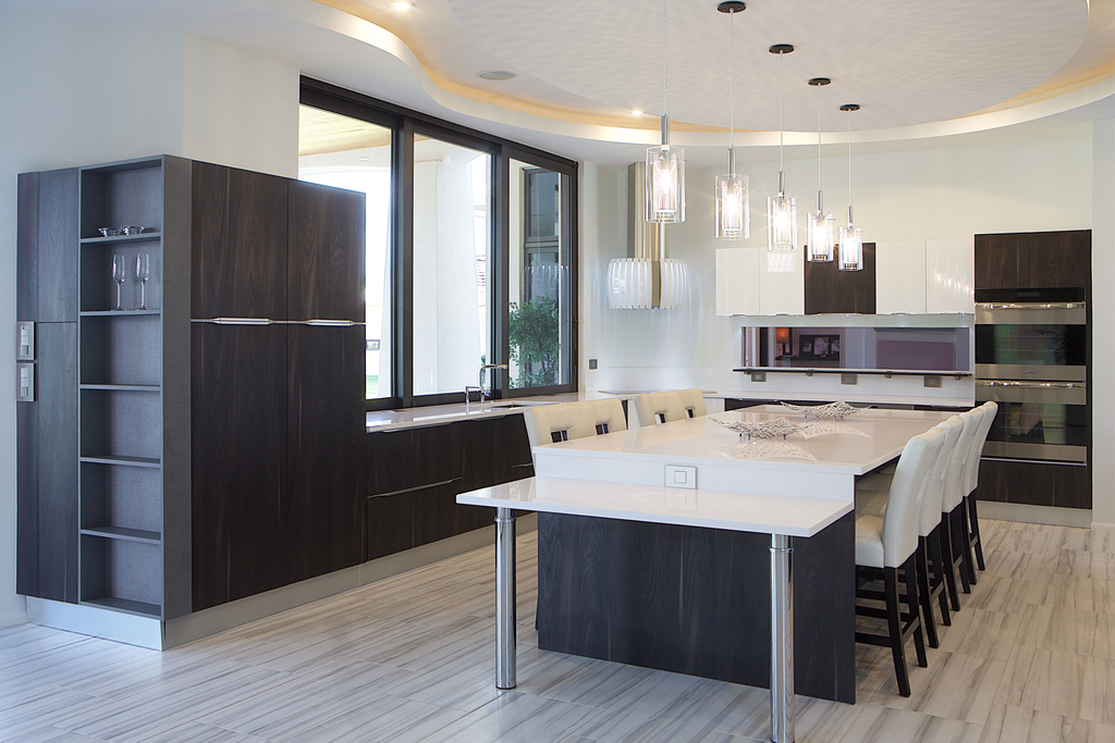Contemporary Kitchen Features FamilyFriendly Design Elements For