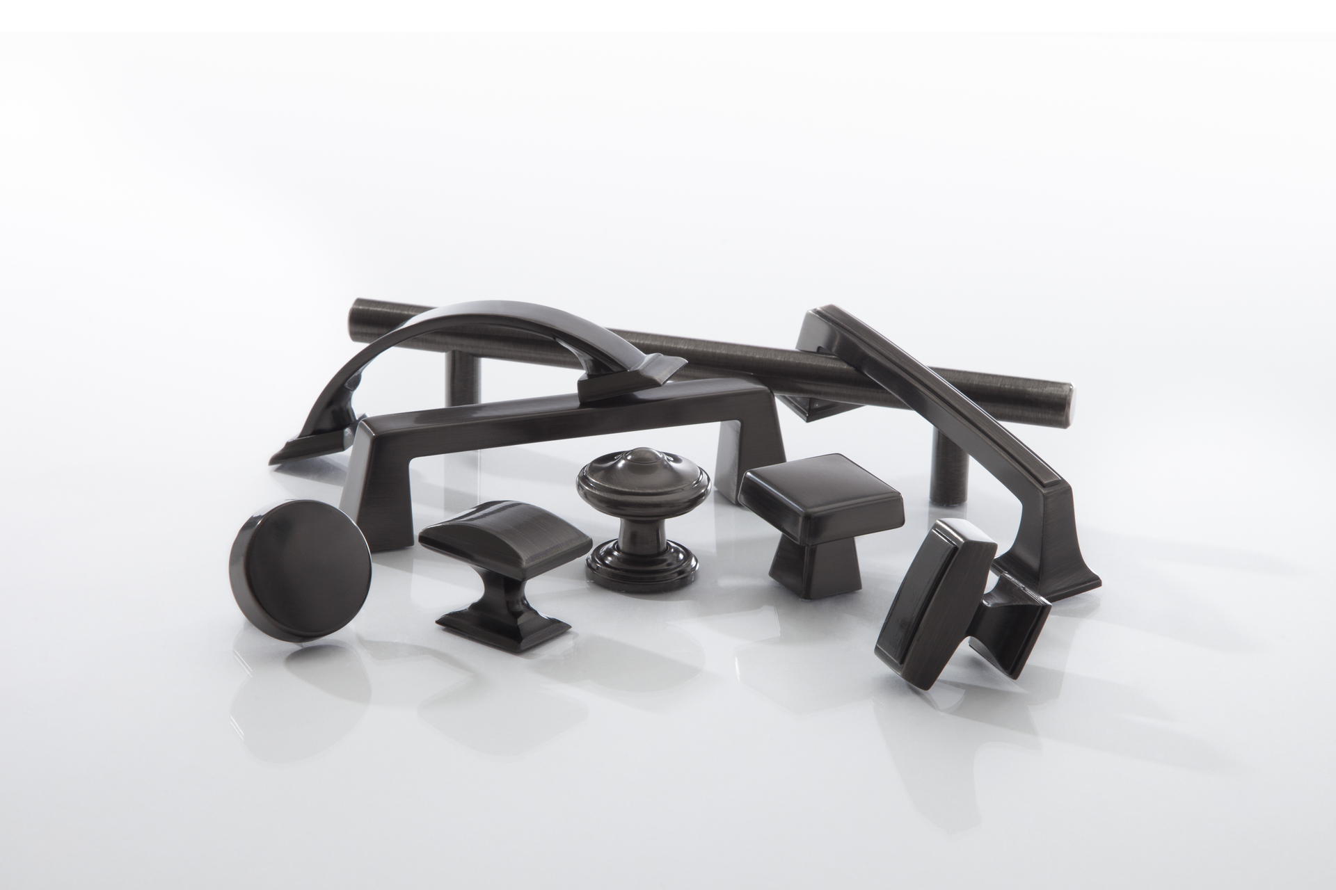 Gunmetal Finish Decorative Hardware For Residential Pros