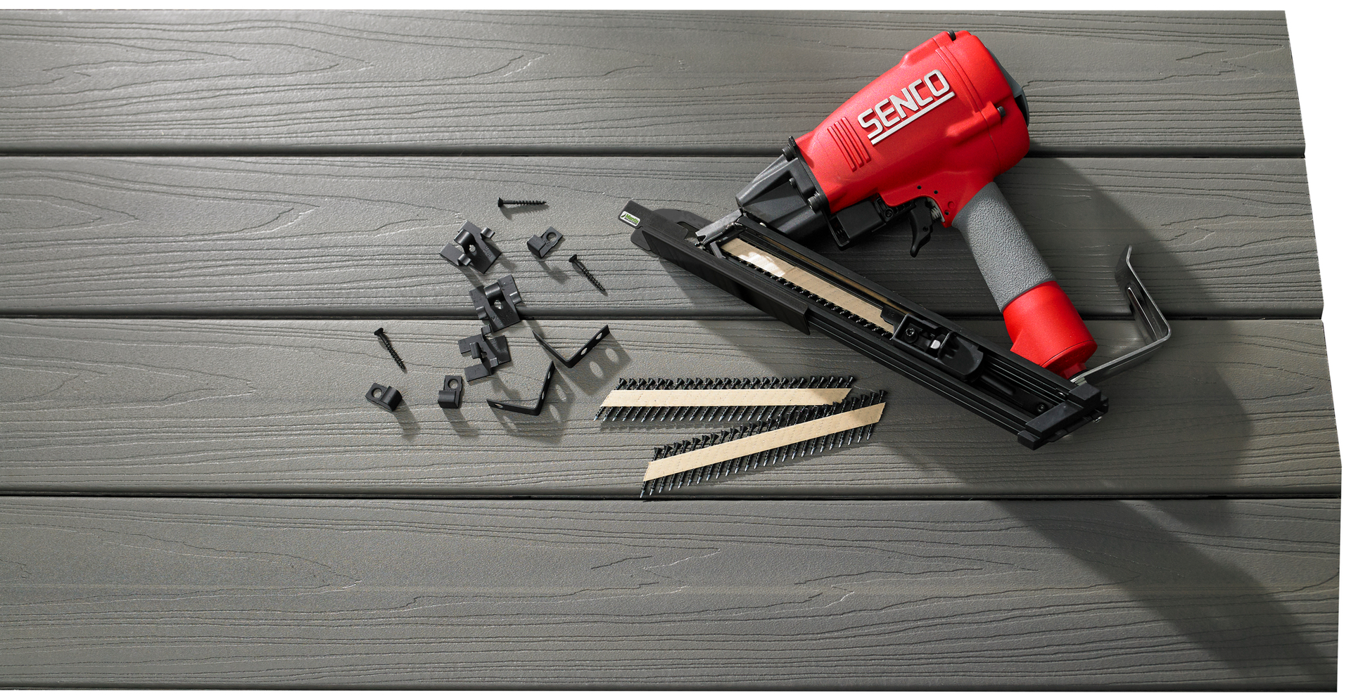 Tool for installing hidden deck clips efficiently For Residential Pros