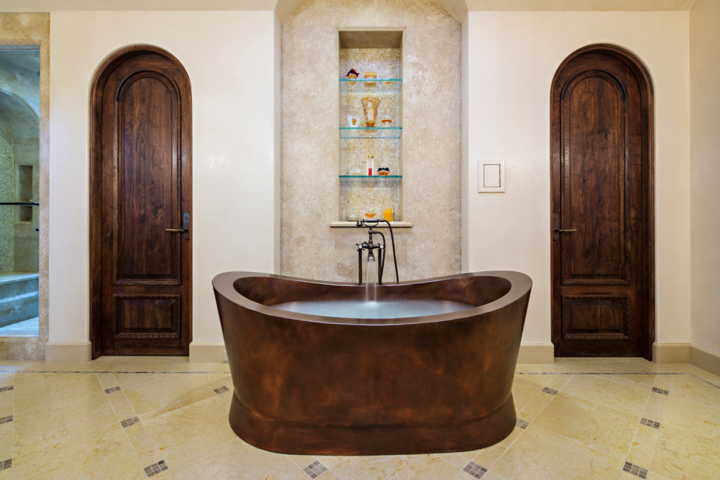 Freestanding Copper Tub For Residential Pros