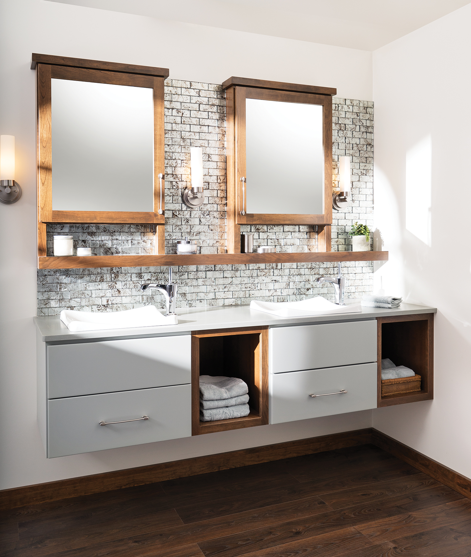 Floating Vanity System For Residential Pro