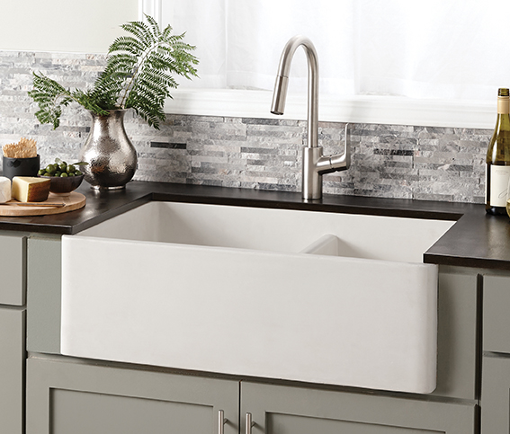Farmhouse Concrete Sink | For Residential Pros