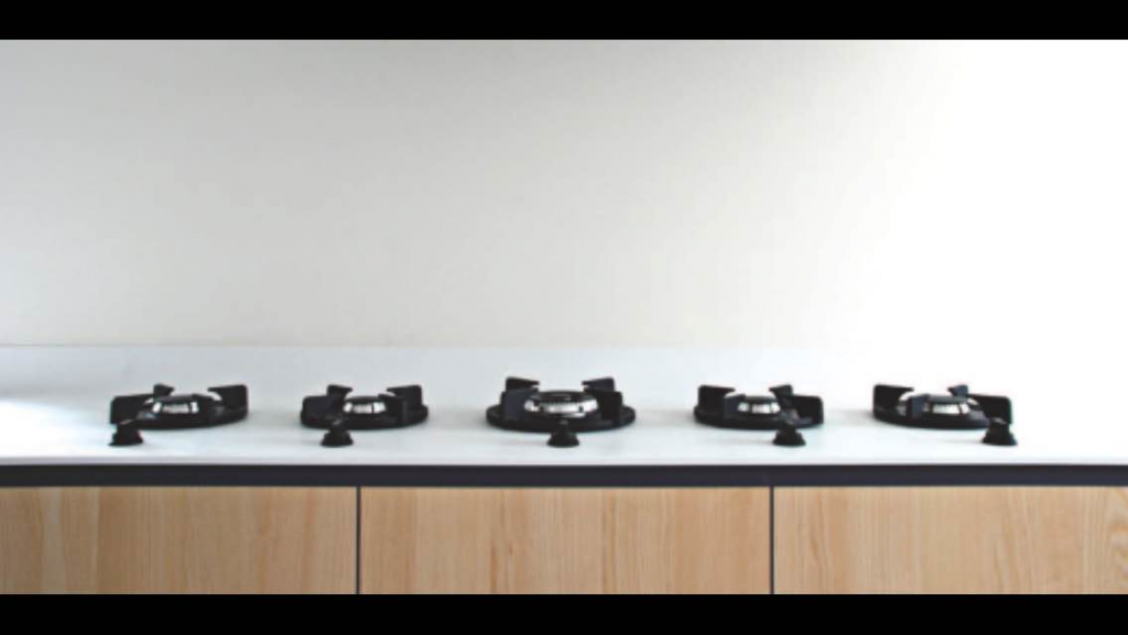 Integrated Gas Cooktop Kitchen Bath Design