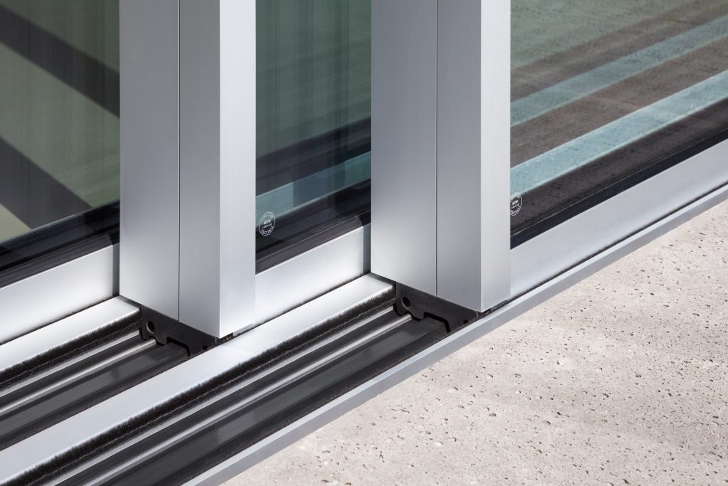 Minimal framed sliding glass wall system For Residential Pros