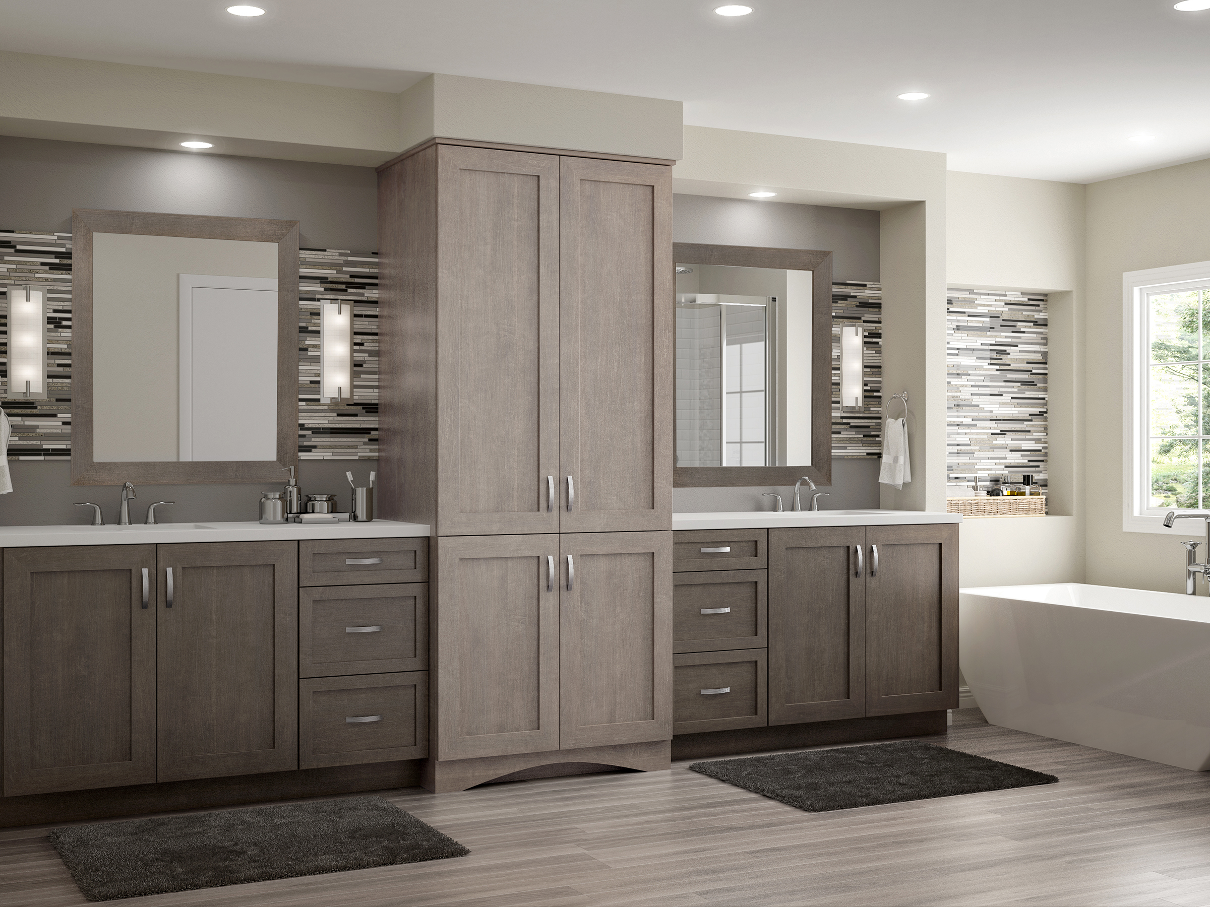 Tall Bath Pantry For Residential Pro