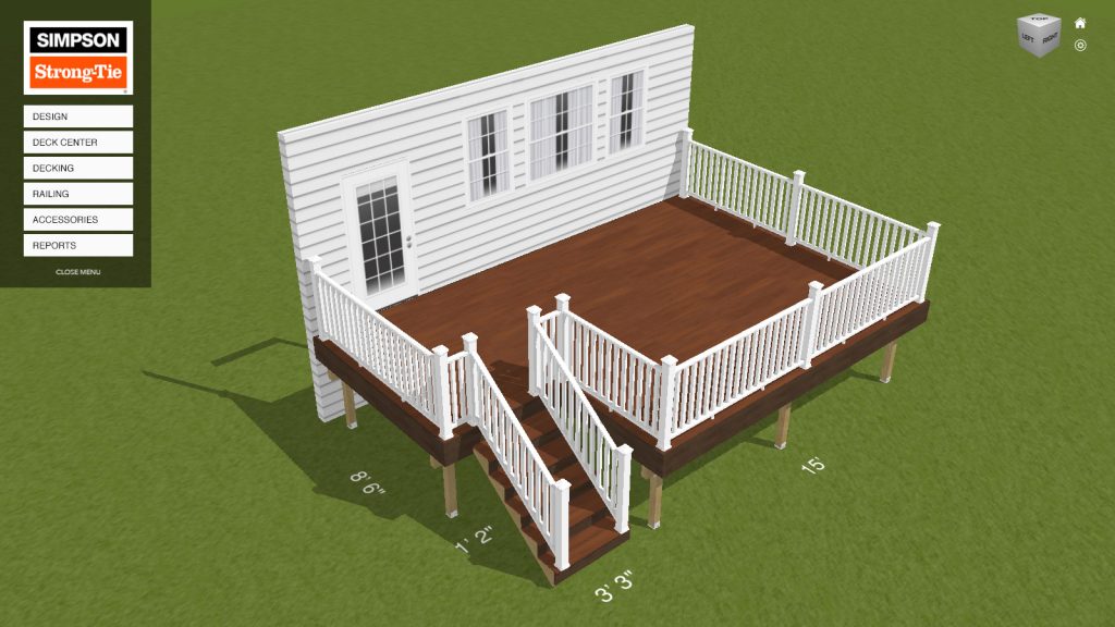 Cloudbased deck design software For Residential Pros