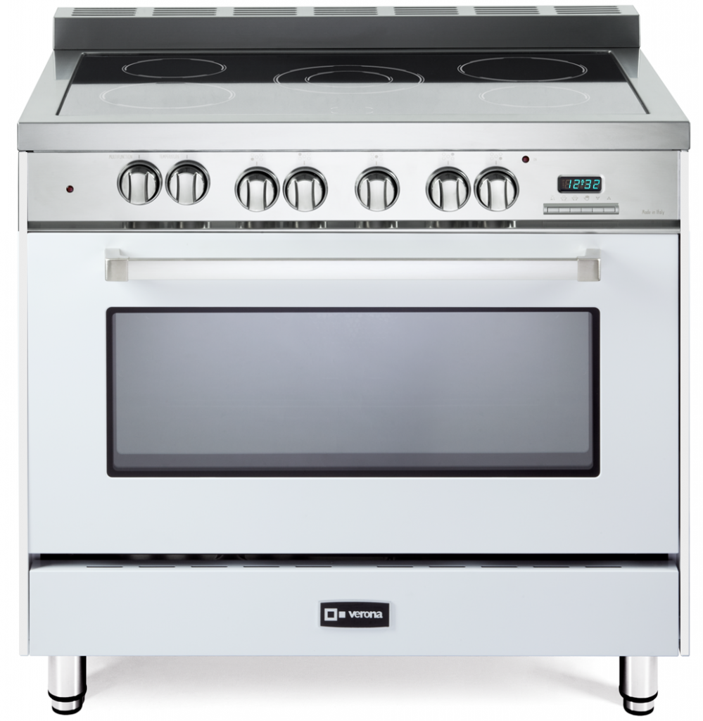True White Electric Range For Residential Pros