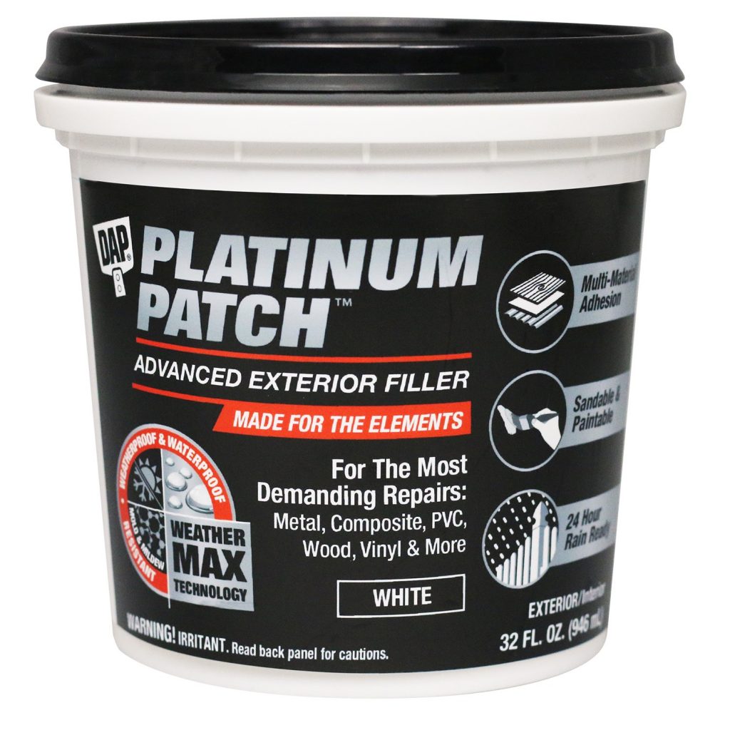 Sealant, filler feature Weather Max Technology For