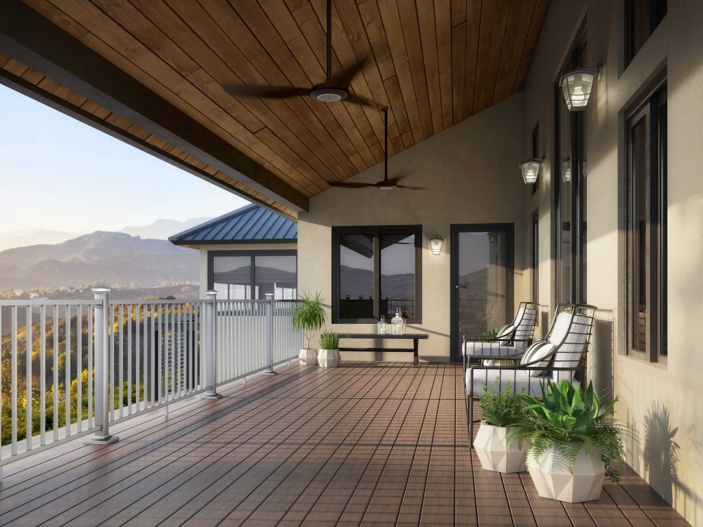 Anodized finish for aluminum railing For Residential Pros