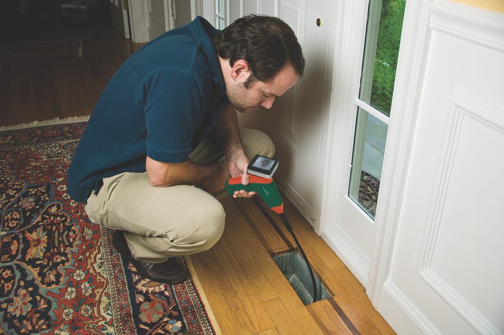 Diagnostics, inspections using video borescope For Residential Pros