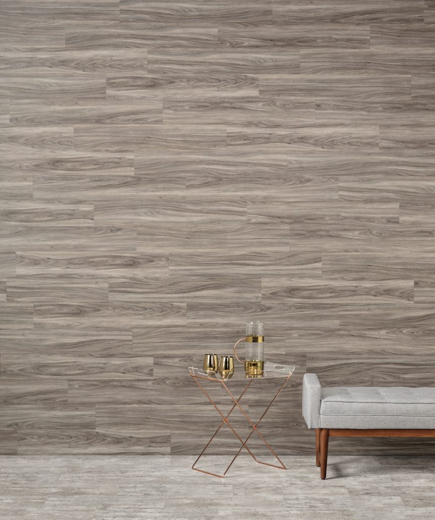 Luxury vinyl for floor, wall applications For Residential Pros