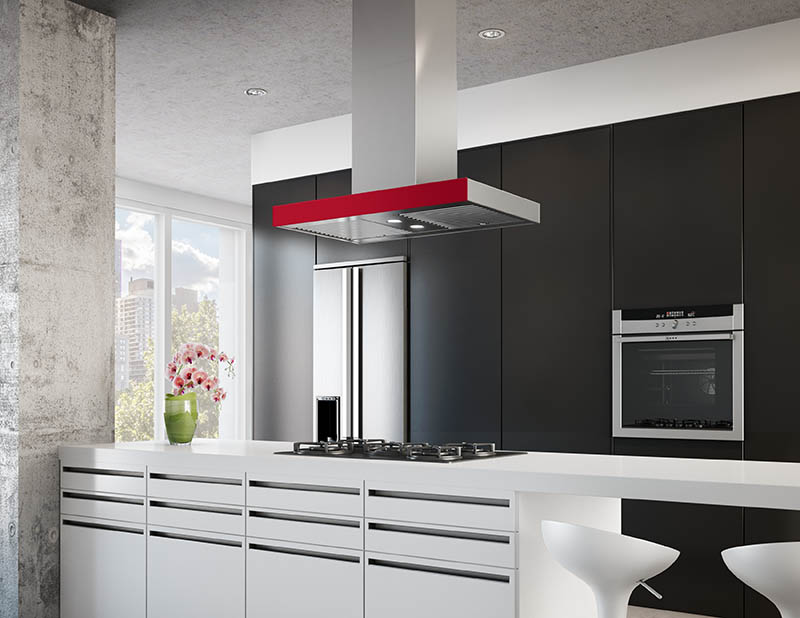Range Hoods with Color Panels For Residential Pros