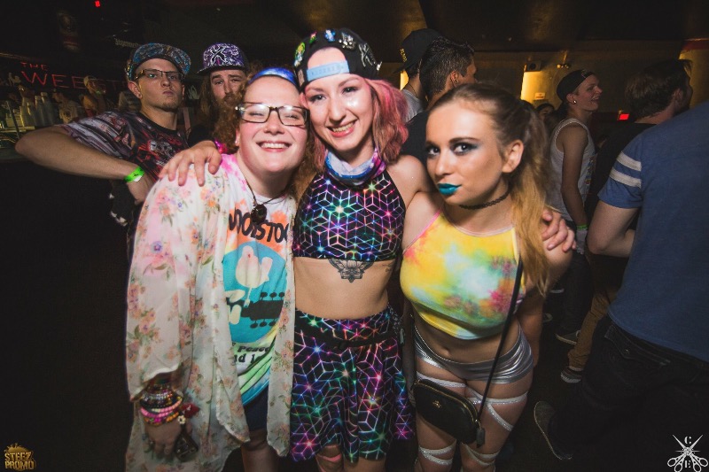 Metallic Rave Booty Shorts - iHeartRaves