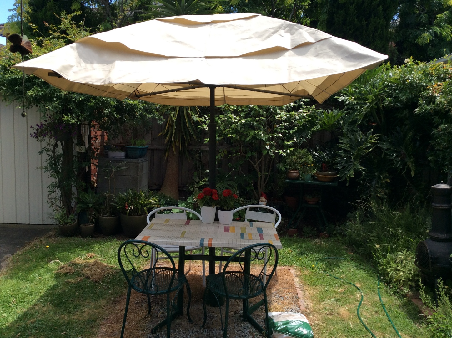 Rotary Clothesline Cover Waterproof Cover for Rotary Clotheslines