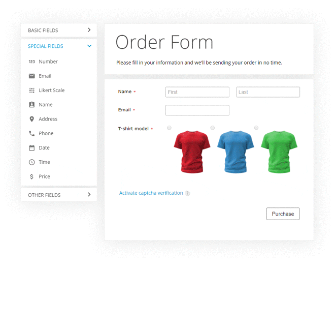 building a form with the drag and drop editor online form builder with drag and drop