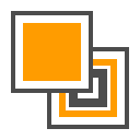 Event management registration forms abstract two squares