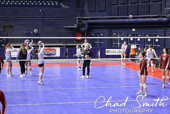 State Volleyball Match 1 CJI vs Circle 11-12-25
