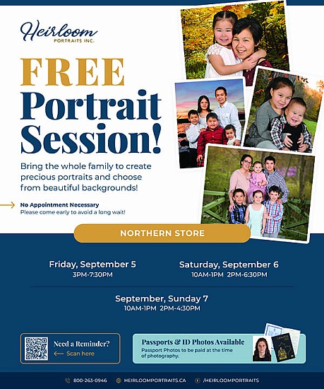 2025 - 09 - 05 Family Photo Sessions - Northern Store, Rankin Inlet