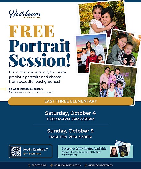 2025 - 10 - 02 Family Photo Sessions - East Three Elementary School, Inuvik