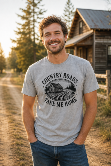Country Roads Take Me Home T-Shirt