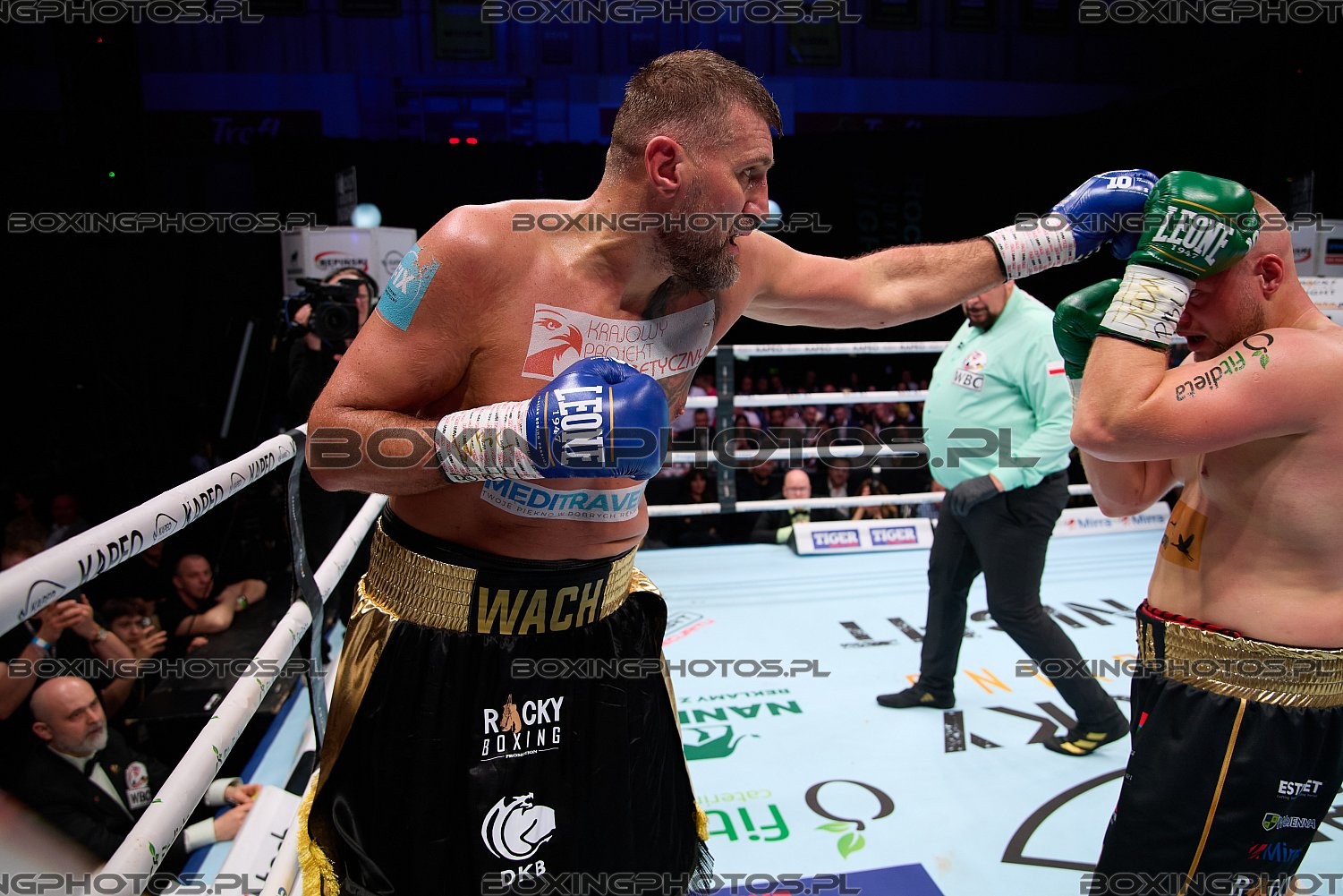 Kacper Meyna, Mariusz Wach, 2025, Sopot, RBN 21, Rocky Boxing Night