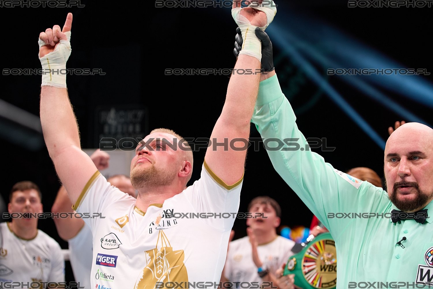 Kacper Meyna, Mariusz Wach, 2025, Sopot, RBN 21, Rocky Boxing Night
