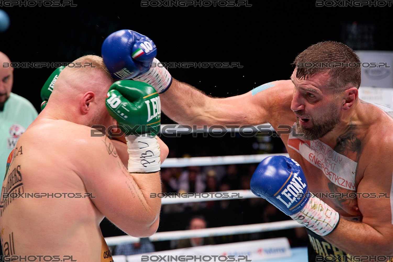 Kacper Meyna, Mariusz Wach, 2025, Sopot, RBN 21, Rocky Boxing Night