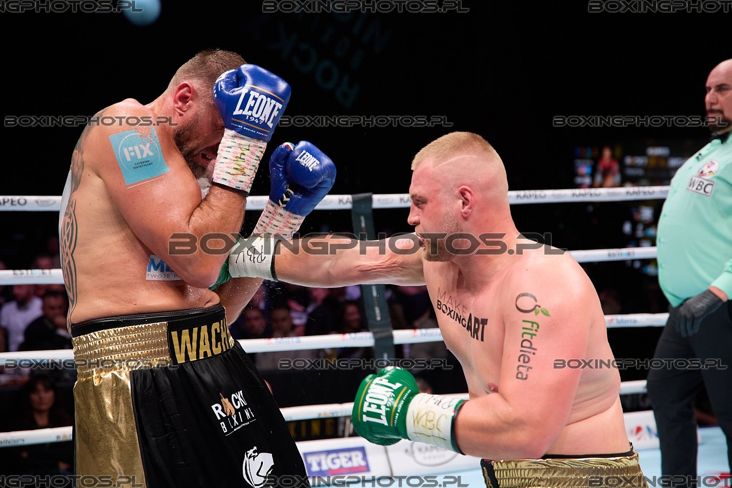 Kacper Meyna, Mariusz Wach, 2025, Sopot, RBN 21, Rocky Boxing Night