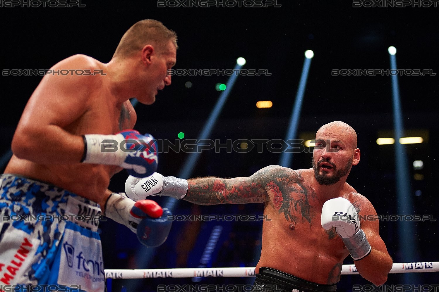 Artur Szpilka, Mariusz Wach, Gliwice, 2018, KBN, KnockOut Boxing Night