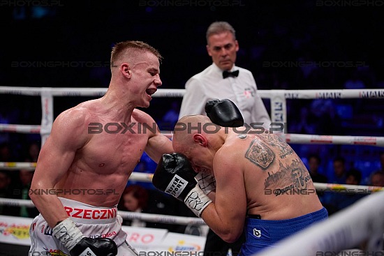 KBN 35, KnockOut Boxing Night, Rzeszów, Rzeszow, 2024, Tobiasz Zarzeczny, Daniel Przewieślik, Daniel Przewieslik