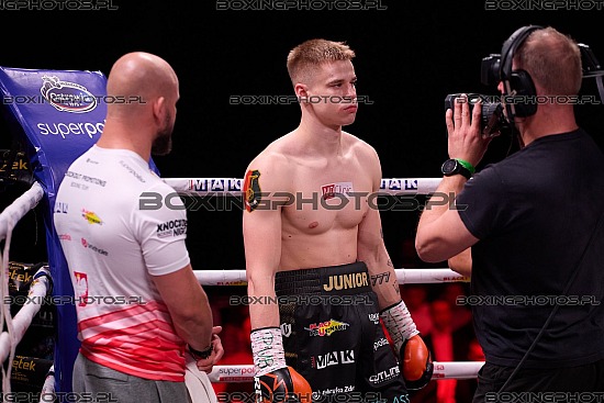 Miłosz Grabowski, Tobiasz Zarzeczny, Milosz, KnockOut Boxing Night 42, Chełm, Chelm, Poland, 2025, KBN 42