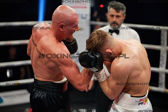 KBN 26,KnockOut Boxing Night 26, Nowy Sącz, Nowy Sacz, 2023, Poland, Kamil Urbański, Kamil Urbanski, Łukasz Barabasz, Lukasz Barabasz