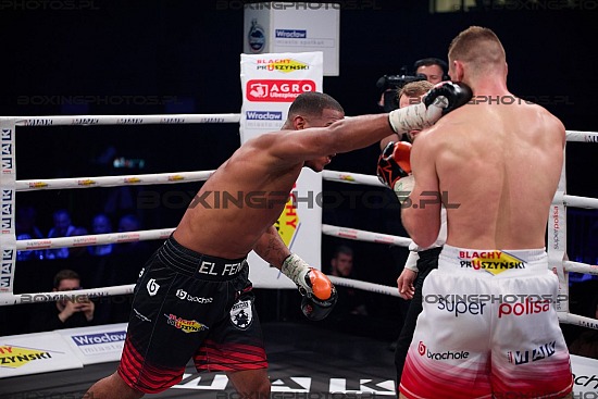 2024, KBN 34, KnockOut Boxing Night, Wrocław, Wroclaw, Kamil Ślendak, Kamil Slendak, Cristian Lopez