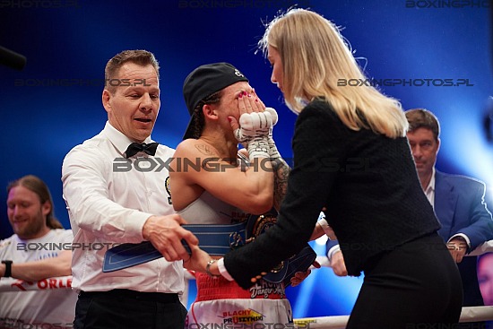 Laura Grzyb, Maria Cecchi,knockout boxing night 27, rzeszow, poland, knockout promotions, kbn 27, EBU