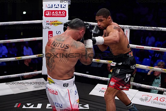 KBN 35, KnockOut Boxing Night, Rzeszów, Rzeszow, 2024, Ihosvany Garcia, Łukasz Pławecki, Lukasz Plawecki